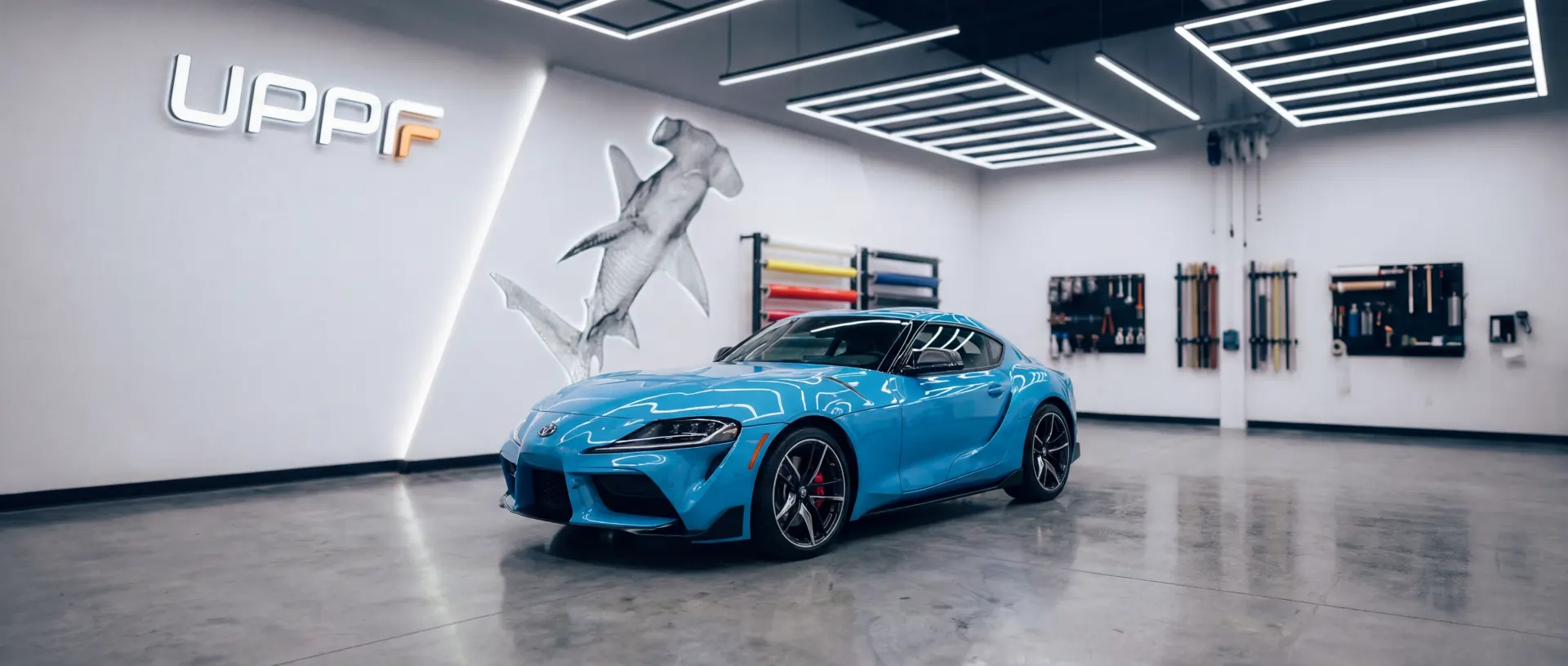 Full front paint protection film wrap